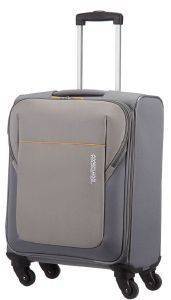 ΒΑΛΙΤΣΑ ΚΑΜΠΙΝΑΣ AMERICAN TOURISTER SAN FRANCISCO SPINNER 55CM ΓΚΡΙ ΒΑΛΙΤΣΑ ΚΑΜΠΙΝΑΣ AMERICAN TOURISTER SAN FRANCISCO SPINNER 55CM ΓΚΡΙ