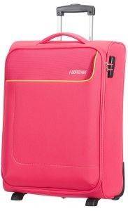 ΒΑΛΙΤΣΑ ΚΑΜΠΙΝΑΣ AMERICAN TOURISTER FUNSHINE UPRIGHT 55/20 ΡΟΖ ΒΑΛΙΤΣΑ ΚΑΜΠΙΝΑΣ AMERICAN TOURISTER FUNSHINE UPRIGHT 55/20 ΡΟΖ