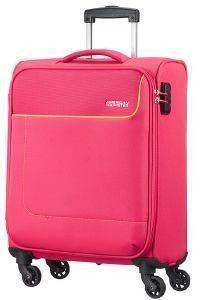 ΒΑΛΙΤΣΑ ΚΑΜΠΙΝΑΣ AMERICAN TOURISTER FUNSHINE SPINNER 55/20 ΡΟΖ ΒΑΛΙΤΣΑ ΚΑΜΠΙΝΑΣ AMERICAN TOURISTER FUNSHINE SPINNER 55/20 ΡΟΖ