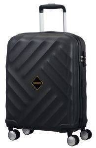 ΒΑΛΙΤΣΑ ΚΑΜΠΙΝΑΣ AMERICAN TOURISTER CRYSTAL GLOW SPINNER 55CM (S) ΜΑΥΡΟ ΒΑΛΙΤΣΑ ΚΑΜΠΙΝΑΣ AMERICAN TOURISTER CRYSTAL GLOW SPINNER 55CM (S) ΜΑΥΡΟ