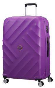 ΒΑΛΙΤΣΑ AMERICAN TOURISTER CRYSTAL GLOW SPINNER 76CM (L) ΜΩΒ ΒΑΛΙΤΣΑ AMERICAN TOURISTER CRYSTAL GLOW SPINNER 76CM (L) ΜΩΒ