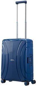 ΒΑΛΙΤΣΑ ΚΑΜΠΙΝΑΣ AMERICAN TOURISTER LOCK\'N\'ROLL SPINNER 55CM (S) ΣΚΟΥΡΟ ΜΠΛΕ ΒΑΛΙΤΣΑ ΚΑΜΠΙΝΑΣ AMERICAN TOURISTER LOCK\'N\'ROLL SPINNER 55CM (S) ΣΚΟΥΡΟ ΜΠΛΕ