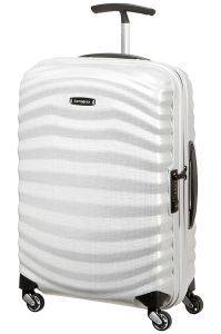  SAMSONITE LITE-SHOCK SPINNER 55/20  (OFF WHITE)