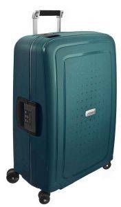  SAMSONITE S\'CURE DLX SPINNER 69/25   (METALLIC GREEN)