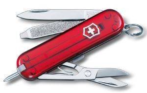  VICTORINOX SIGNATURE RUBY TRANSPARENT 