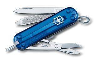 ΣΟΥΓΙΑΣ VICTORINOX SIGNATURE SAPPHIRE TRANSPARENT ΜΠΛΕ ΣΟΥΓΙΑΣ VICTORINOX SIGNATURE SAPPHIRE TRANSPARENT ΜΠΛΕ