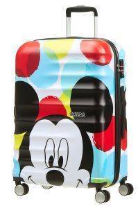  AMERICAN TOURISTER WAVEBRAKER DISNEY SPINNER 67/26 MICKEY CLOSE-UP