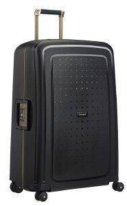 ΒΑΛΙΤΣΑ SAMSONITE S\'CURE DLX SPINNER 75/28 ΜΑΥΡΟ/ΧΡΥΣΟ