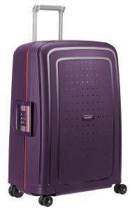  SAMSONITE S\'CURE SPINNER 69/25  (DARK PURPLE/RASPBERRY SORBET)