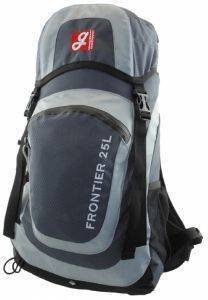 GRASSHOPPERS ΣΑΚΙΔΙΟ ΠΛΑΤΗΣ GRASSHOPPERS FRONTIER 25L ΓΚΡΙ