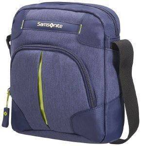 ΤΣΑΝΤΑΚΙ ΩΜΟΥ SAMSONITE REWIND ΣΚΟΥΡΟ ΜΠΛΕ ΤΣΑΝΤΑΚΙ ΩΜΟΥ SAMSONITE REWIND ΣΚΟΥΡΟ ΜΠΛΕ