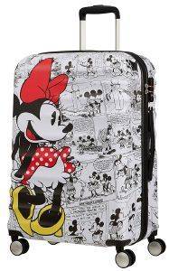 ΒΑΛΙΤΣΑ AMERICAN TOURISTER WAVEBRAKER DISNEY SPINNER 67/26 MINNIE COMICS WHITE ΒΑΛΙΤΣΑ AMERICAN TOURISTER WAVEBRAKER DISNEY SPINNER 67/26 MINNIE COMICS WHITE