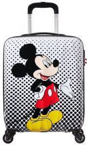 ΒΑΛΙΤΣΑ ΚΑΜΠΙΝΑΣ AMERICAN TOURISTER DISNEY LEGENDS SPINNER 55/20 MICKEY MOUSE POLKA DOT ΒΑΛΙΤΣΑ ΚΑΜΠΙΝΑΣ AMERICAN TOURISTER DISNEY LEGENDS SPINNER 55/20 MICKEY MOUSE POLKA DOT