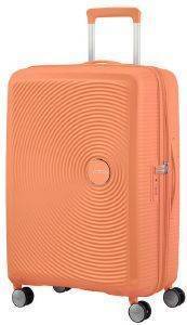   AMERICAN TOURISTER SOUNDBOX SPINNER EXP 55/20 CANTALOUPE