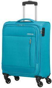   AMERICAN TOURISTER HEAT WAVE SPINNER 55/20 SPORTY BLUE