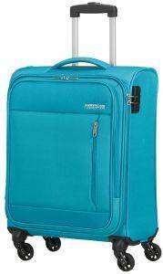ΒΑΛΙΤΣΑ ΚΑΜΠΙΝΑΣ AMERICAN TOURISTER HEAT WAVE SPINNER 55/20 SPORTY BLUE ΒΑΛΙΤΣΑ ΚΑΜΠΙΝΑΣ AMERICAN TOURISTER HEAT WAVE SPINNER 55/20 SPORTY BLUE