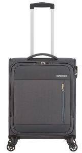 ΒΑΛΙΤΣΑ ΚΑΜΠΙΝΑΣ AMERICAN TOURISTER HEAT WAVE SPINNER 55/20 CHARCOAL GREY ΒΑΛΙΤΣΑ ΚΑΜΠΙΝΑΣ AMERICAN TOURISTER HEAT WAVE SPINNER 55/20 CHARCOAL GREY