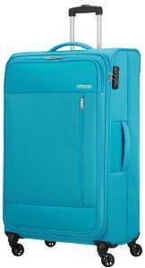 ΒΑΛΙΤΣΑ AMERICAN TOURISTER HEAT WAVE SPINNER 80/29 SPORTY BLUE ΒΑΛΙΤΣΑ AMERICAN TOURISTER HEAT WAVE SPINNER 80/29 SPORTY BLUE