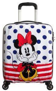 ΒΑΛΙΤΣΑ ΚΑΜΠΙΝΑΣ AMERICAN TOURISTER DISNEY LEGENDS SPINNER 55/20 MINNIE BLUE DOTS ΒΑΛΙΤΣΑ ΚΑΜΠΙΝΑΣ AMERICAN TOURISTER DISNEY LEGENDS SPINNER 55/20 MINNIE BLUE DOTS