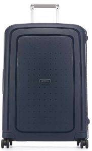  SAMSONITE S\'CURE SPINNER 69/25 NAVY BLUE CAPRI