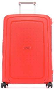  SAMSONITE S\'CURE SPINNER 69/25 FLUO RED CAPRI