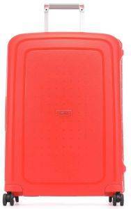  SAMSONITE S\'CURE SPINNER 81/30  FLUO RED CAPRI