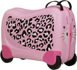 ΒΑΛΙΤΣΑ ΚΑΜΠΙΝΑΣ SAMSONITE DREAM RIDER SPINNER 51/22 LEOPARD ΡΟΖ ΒΑΛΙΤΣΑ ΚΑΜΠΙΝΑΣ SAMSONITE DREAM RIDER SPINNER 51/22 LEOPARD ΡΟΖ