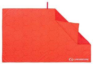  LIFEVENTURE RECYCLED SOFTFIBRE TREK TOWEL CORAL  (150 X 90CM)