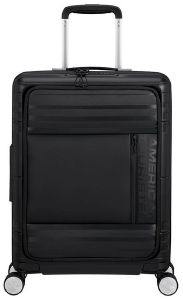 ΒΑΛΙΤΣΑ ΚΑΜΠΙΝΑΣ AMERICAN TOURISTER HELLO CABIN SPINNER 55CM ONYX BLACK ΒΑΛΙΤΣΑ ΚΑΜΠΙΝΑΣ AMERICAN TOURISTER HELLO CABIN SPINNER 55CM ONYX BLACK