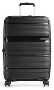 ΒΑΛΙΤΣΑ AMERICAN TOURISTER LINEX SPINNER 66/27 VIVID BLACK ΒΑΛΙΤΣΑ AMERICAN TOURISTER LINEX SPINNER 66/27 VIVID BLACK