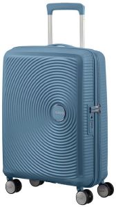ΒΑΛΙΤΣΑ ΚΑΜΠΙΝΑΣ AMERICAN TOURISTER SOUNDBOX SPINNER EXP 55/20 STONE BLUE ΒΑΛΙΤΣΑ ΚΑΜΠΙΝΑΣ AMERICAN TOURISTER SOUNDBOX SPINNER EXP 55/20 STONE BLUE