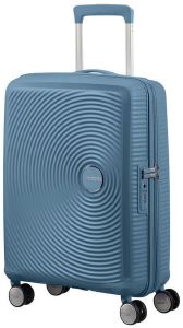   AMERICAN TOURISTER SOUNDBOX SPINNER EXP 55/20 STONE BLUE