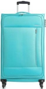  AMERICAN TOURISTER HEAT WAVE SPINNER 80/29 AQUA BLUE