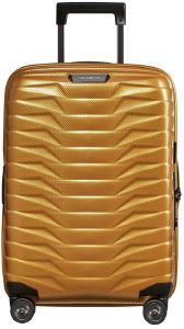 ΒΑΛΙΤΣΑ ΚΑΜΠΙΝΑΣ SAMSONITE PROXIS SPINNER EXP 55/20 HONEY GOLD ΒΑΛΙΤΣΑ ΚΑΜΠΙΝΑΣ SAMSONITE PROXIS SPINNER EXP 55/20 HONEY GOLD