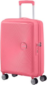   AMERICAN TOURISTER SOUNDBOX SPINNER EXP 55/20 SUN KISSED CORAL