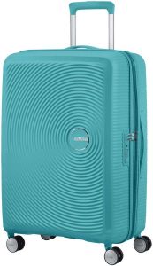 AMERICAN TOURISTER SOUNDBOX SPINNER EXP 67/24 TURQUOISE TONIC