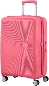 ΒΑΛΙΤΣΑ AMERICAN TOURISTER SOUNDBOX SPINNER EXP 67/24 SUN KISSED CORAL ΒΑΛΙΤΣΑ AMERICAN TOURISTER SOUNDBOX SPINNER EXP 67/24 SUN KISSED CORAL