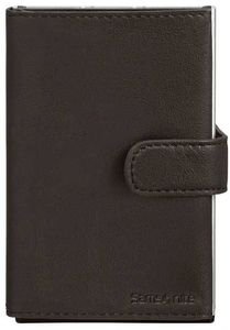  SAMSONITE ALU FIT 202 SLIDE-UP WALLET DARK BROWN