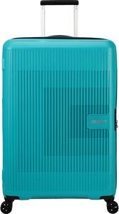  AMERICAN TOURISTER AEROSTEP SPINNER EXP 77/28 TURQUOISE TONIC