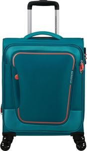   AMERICAN TOURISTER PULSONIC SPINNER EXP 55 STONE TEAL