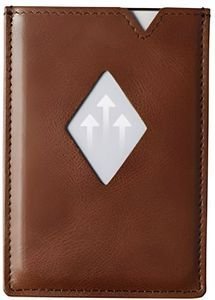 EXENTRI ΔΕΡΜΑΤΙΝΗ ΘΗΚΗ ΚΑΡΤΩΝ EXENTRI EXC720 ΣΚΟΥΡΟ ΚΑΦΕ RFID