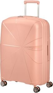   AMERICAN TOURISTER STARVIBE SPINNER EXP 67 METALLIC PEACH