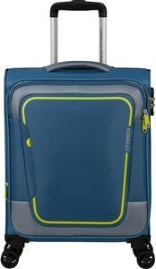ΒΑΛΙΤΣΑ ΚΑΜΠΙΝΑΣ AMERICAN TOURISTER PULSONIC SPINNER EXP 55 CORONET BLUE ΒΑΛΙΤΣΑ ΚΑΜΠΙΝΑΣ AMERICAN TOURISTER PULSONIC SPINNER EXP 55 CORONET BLUE