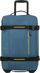 ΣΑΚ ΒΟΥΑΓΙΑΖ ΜΕ ΤΡΟΧΟΥΣ AMERICAN TOURISTER URBAN TRACK DUFFLE S CORONET BLUE ΣΑΚ ΒΟΥΑΓΙΑΖ ΜΕ ΤΡΟΧΟΥΣ AMERICAN TOURISTER URBAN TRACK DUFFLE S CORONET BLUE