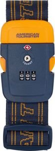 ���� �������� AMERICAN TOURISTER LUGGAGE BELT TSA LOCK NAVY/ORANGE