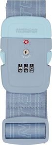 ���� �������� AMERICAN TOURISTER LUGGAGE BELT TSA LOCK STONE BLUE/BLUE