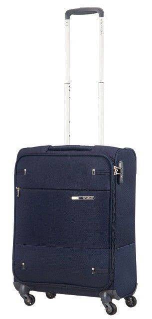 SAMSONITE ΒΑΛΙΤΣΑ ΚΑΜΠΙΝΑΣ SAMSONITE BASE BOOST SPINNER 55/20 ΣΚΟΥΡΟ ΜΠΛΕ