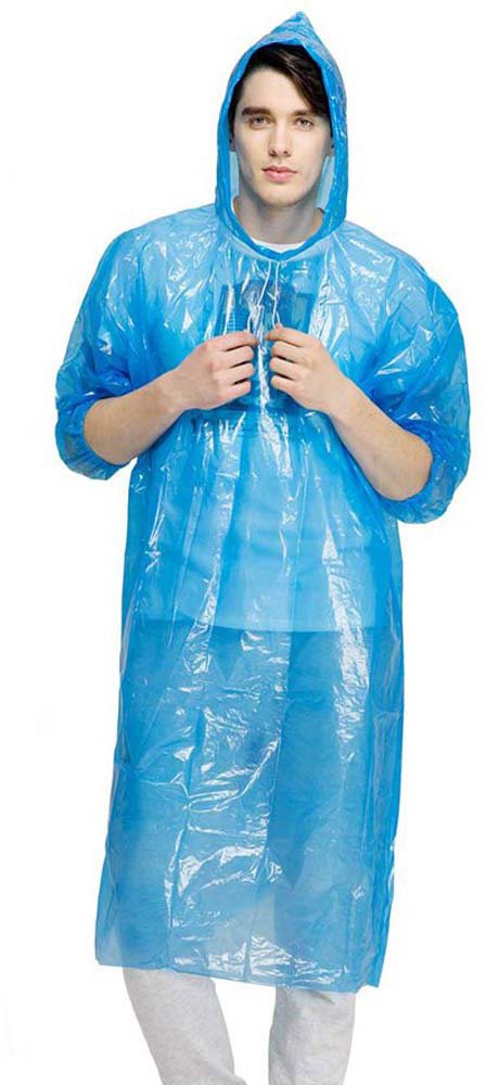 BENZI ΑΔΙΑΒΡΟΧΟ BENZI PONCH STYLE RAINCOAT BZ4714 ΜΠΛΕ