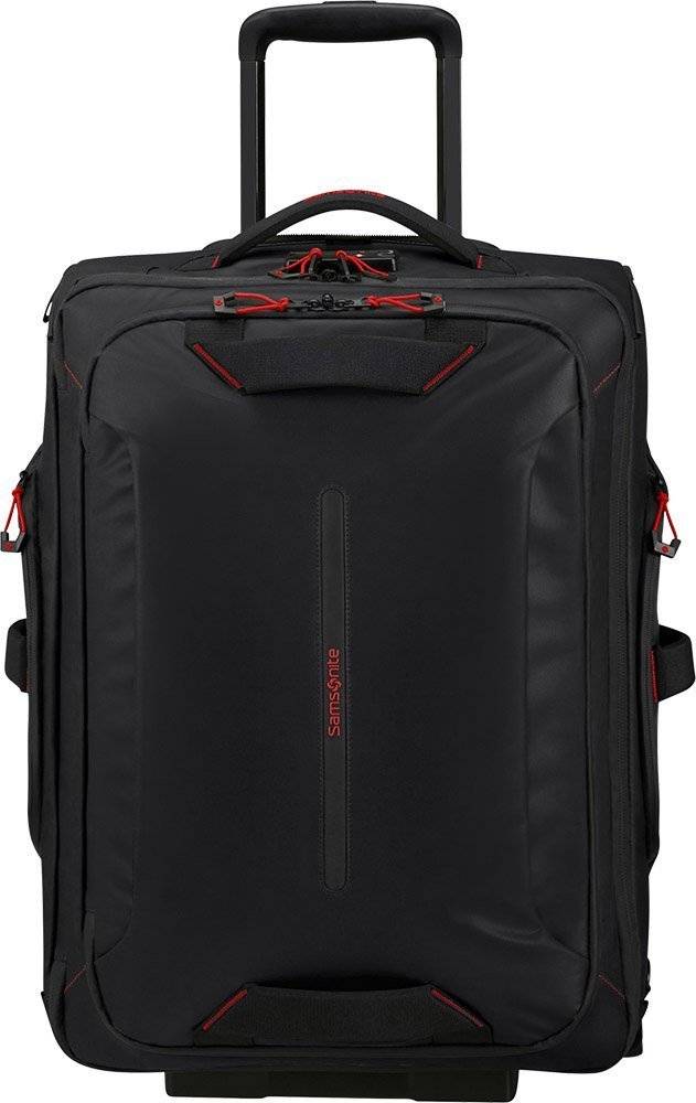 ΣΑΚ ΒΟΥΑΓΙΑΖ/ΣΑΚΙΔΙΟ ΚΑΜΠΙΝΑΣ ΜΕ ΤΡΟΧΟΥΣ SAMSONITE ECODIVER 55 ΜΑΥΡΟ