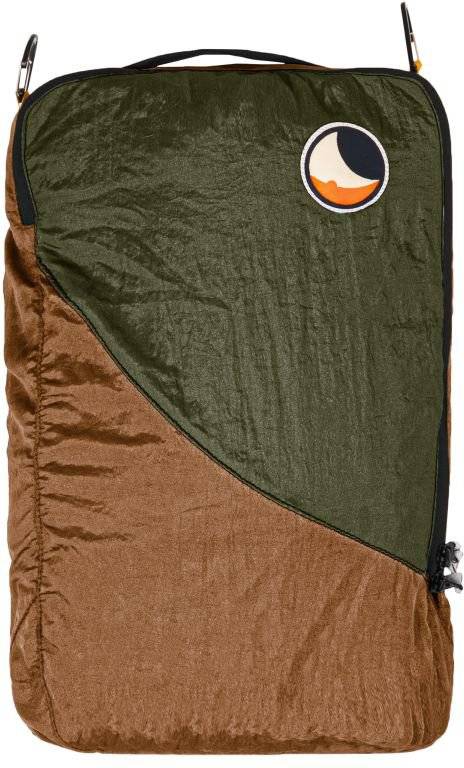ΤΣΑΝΤΑ TICKETTOTHEMOON TRAVEL CUBE L BROWN/ARMY GREEN